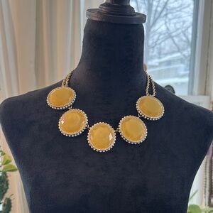 Banana Republic Gold Necklace with Yellow Highlights